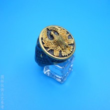 承接欧美影视周边道具各种双色电镀黄铜不锈钢饰品戒指指环定制
