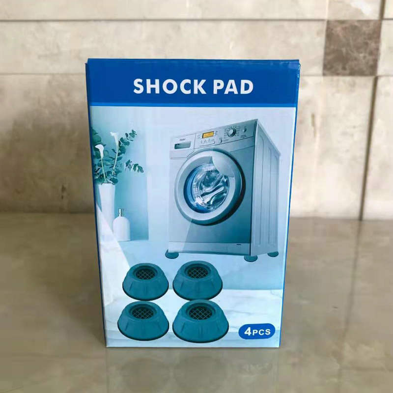 Washing Machine Refrigerator Electrical Appliance Rubber Shock Absorber Foot Pad Non-Slip Furniture Corner Cushion Base Heightening Rubber Shock Pad