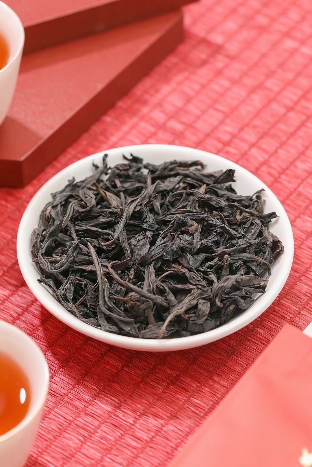 大红袍茶叶高山乌龙茶岩茶武夷山中国红礼品茶一件代发250克礼盒