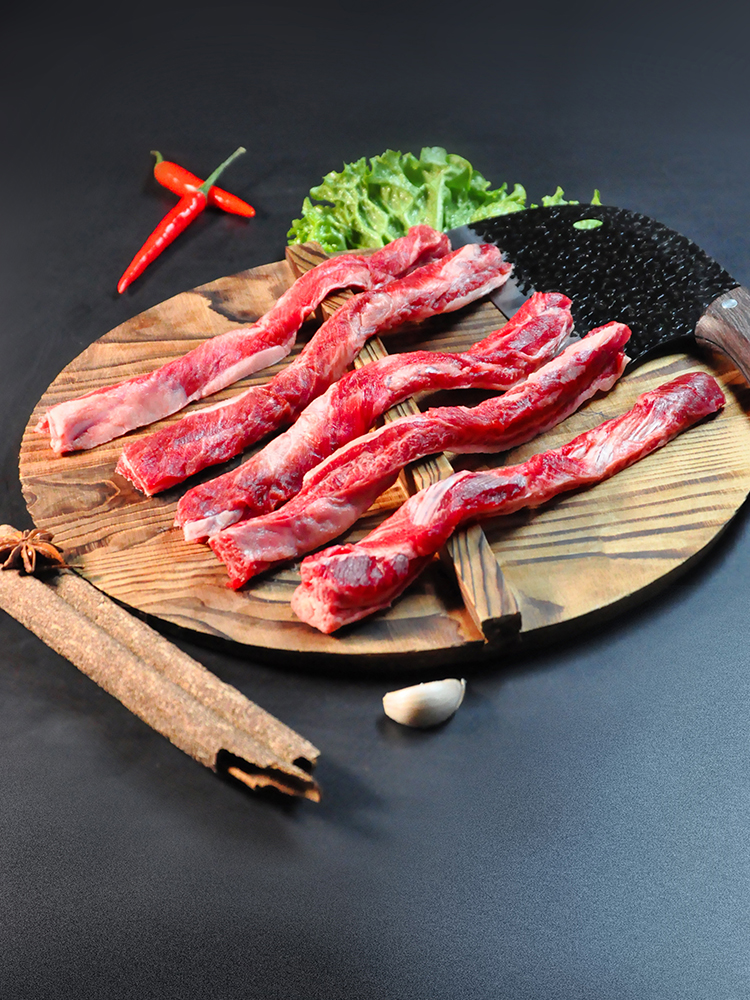 原切去骨牛肋条新鲜冷冻4斤肋条肉生牛肉牛腹肉牛腩进口商用顺丰