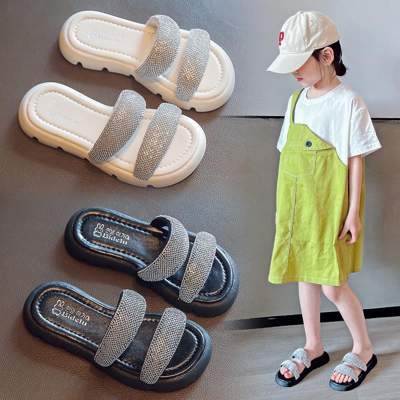 休闲头层牛皮人字拖