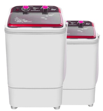 单筒小型迷你洗衣机带脱水洗脱两用半自动单桶小洗衣机代发