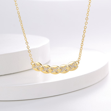 欧美跨境爆款项链女轻奢高级感饰品小众百搭锁骨链秋冬首饰批发