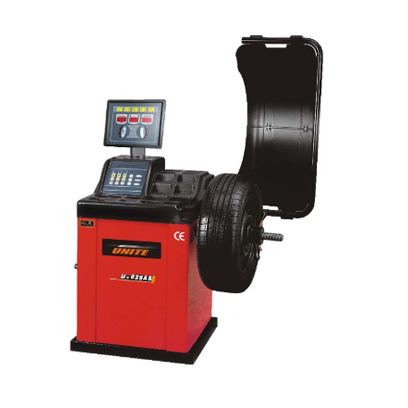 优耐特u-828as轮胎平衡机自动输入数据测量带显示屏动平衡静平衡
