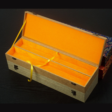 两条屏四条屏书画锦盒对联包装盒卷轴礼盒字画盒书画盒子工厂直销