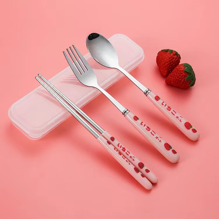 Stainless Steel Cute Japanese Style Style Tableware