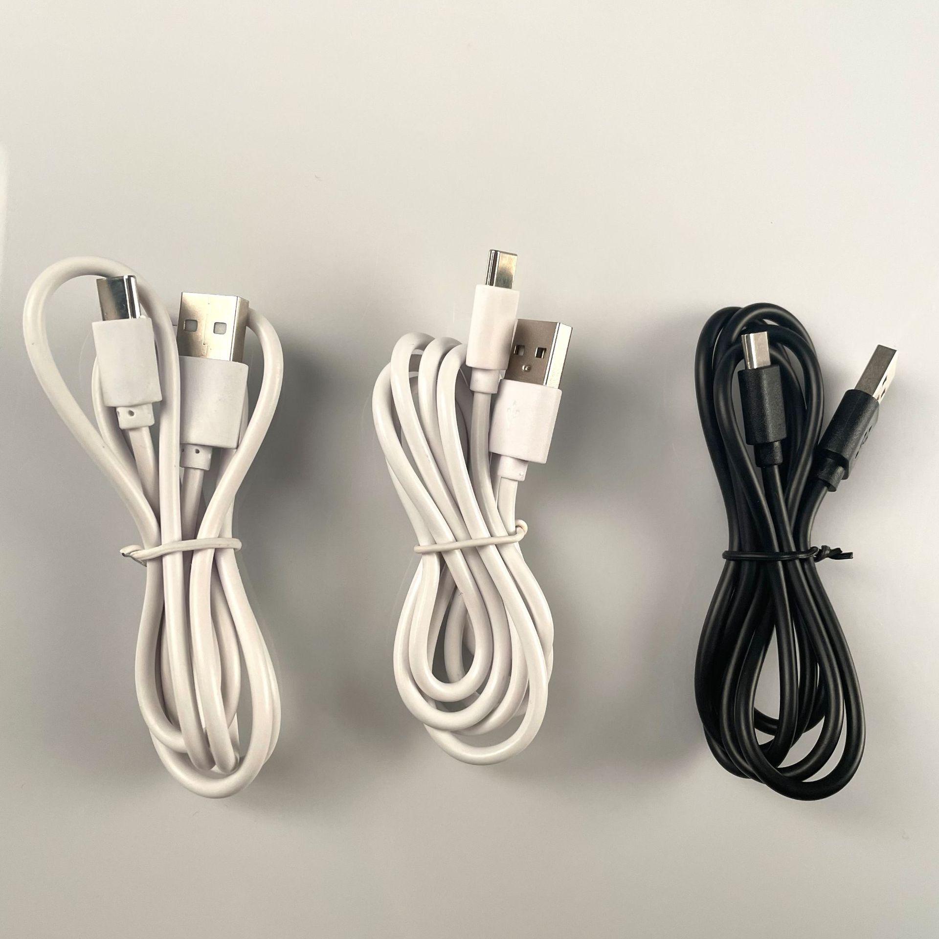 type-c充电线50cm移动电源配机线usb适用智能设无线充数据线过1a