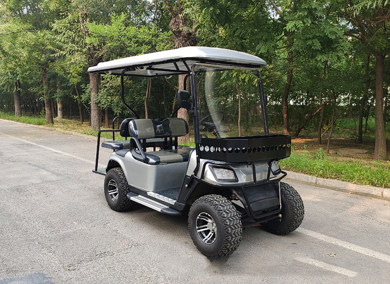 电动高尔夫球车景区旅游电动观光车四轮售楼处看房车巡逻车4座8座