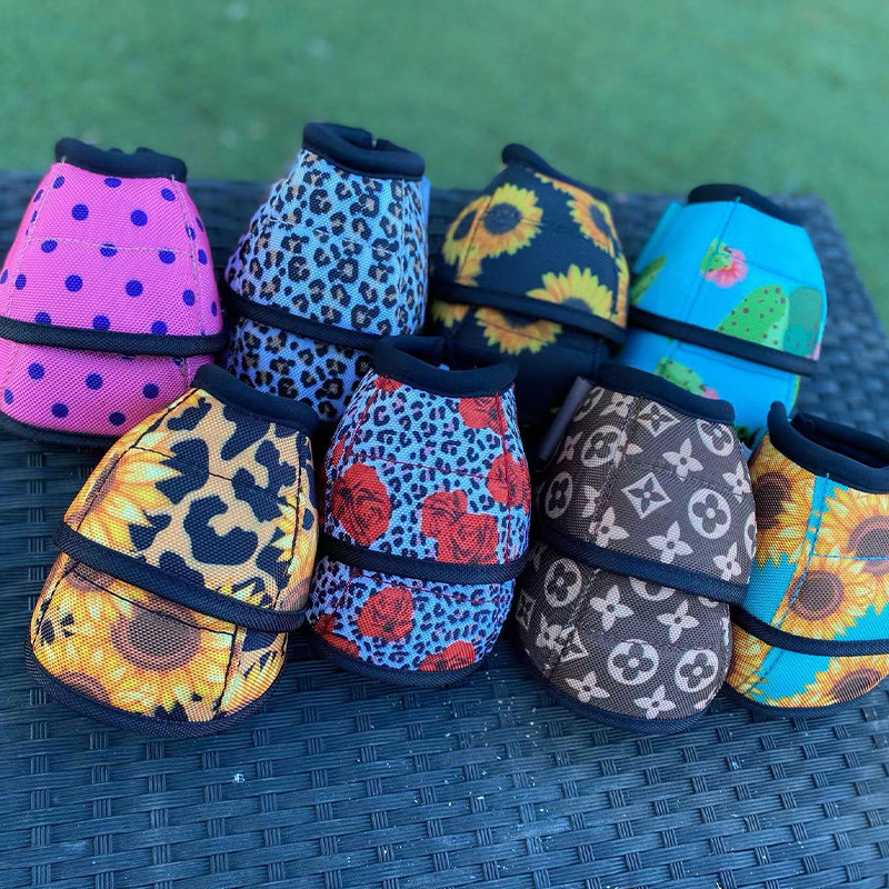 跨境热销高质量工厂印花马蹄套马具马护腿道尼龙日本ok布-阿里巴巴