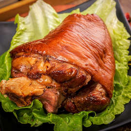 脱骨猪肘子蹄髈肉食熟食即食真空五香麻辣红烧东坡肉卤味太康肘子