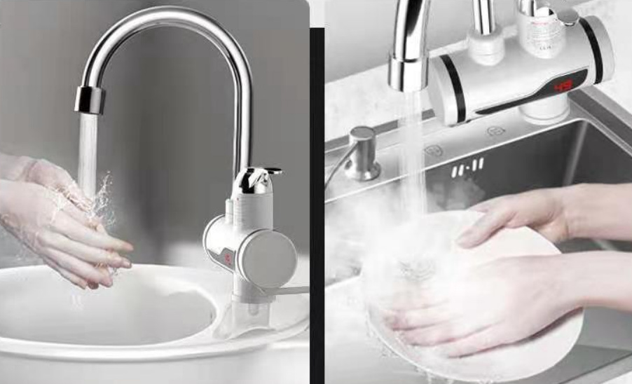 Instant Hot Hot and Cold Bathroom Three-Second Quick Hot Faucet