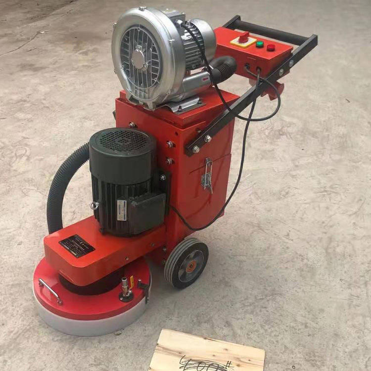 路面机械小型环氧地坪研磨机地面混凝土打磨机固化地坪翻新抛光机