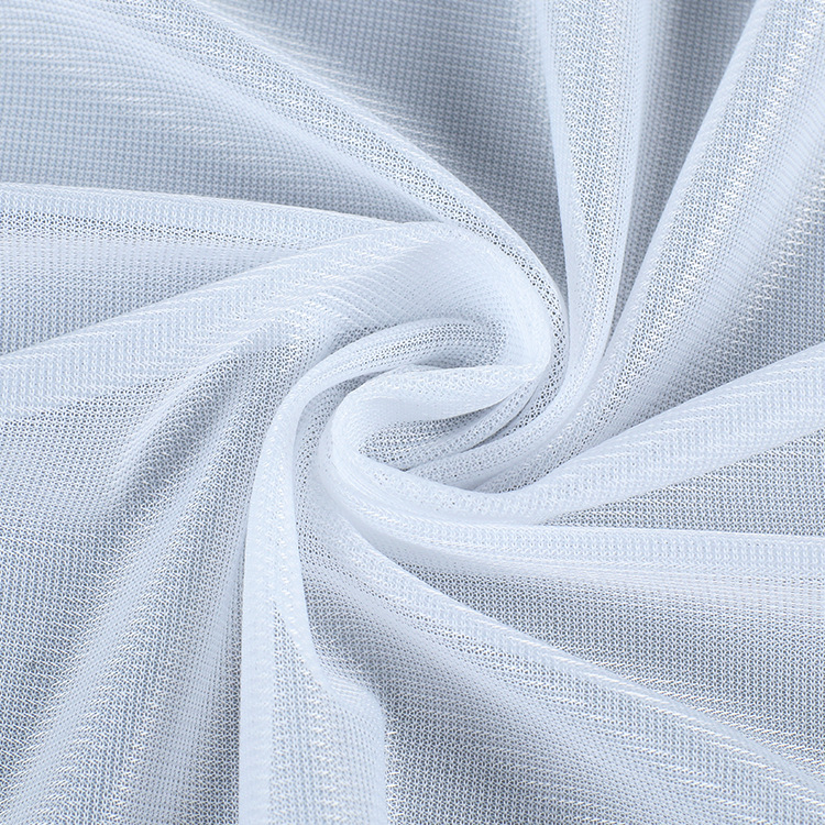 Spot 50D White Warp Knitting Cloth Smooth and Soft Tulle Fabric Lining Cloth Composite Film Coating Cloth