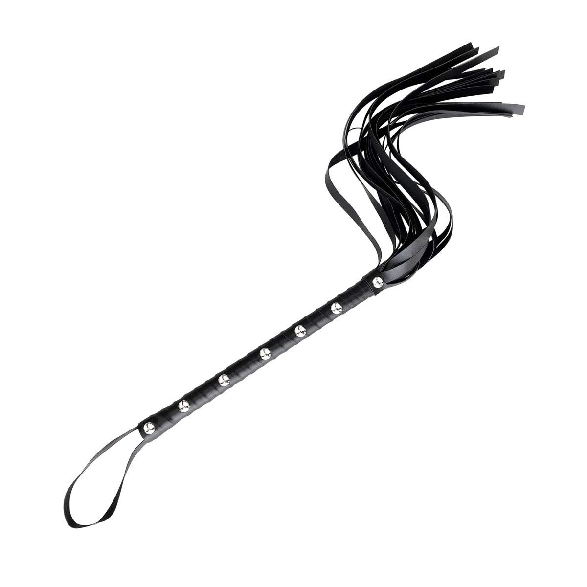 sm成人情趣用品7钉皮鞭 手工皮革长手柄鞭子霸王女奴调教性爱刑具