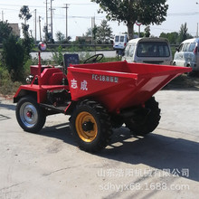 FC-18型柴油翻斗车 液压自卸工矿翻斗车 前置卸料运输车浩阳厂家