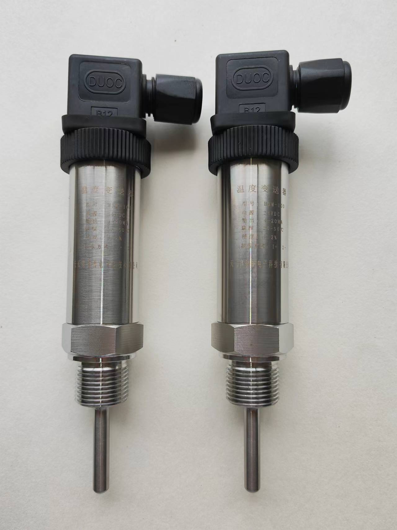 0成交18台品质保证智能s/b/j/e/k型热电偶 温度变送器模块pt100转换4