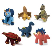 布艺玩具恐龙毛绒公仔儿童生日礼物霸王龙玩偶翼龙侏罗纪世界