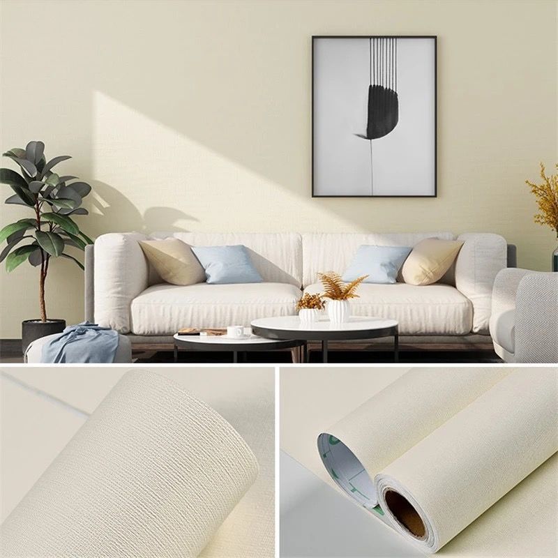 壁纸贴50米大卷墙纸自粘壁纸卧室客厅背景墙贴纸3d立体装饰墙贴