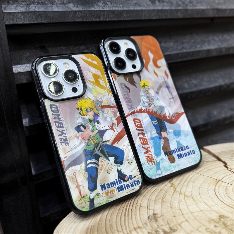 风波水门适用iphone15promax手机壳13磁吸14火影动漫3d幻图11防摔