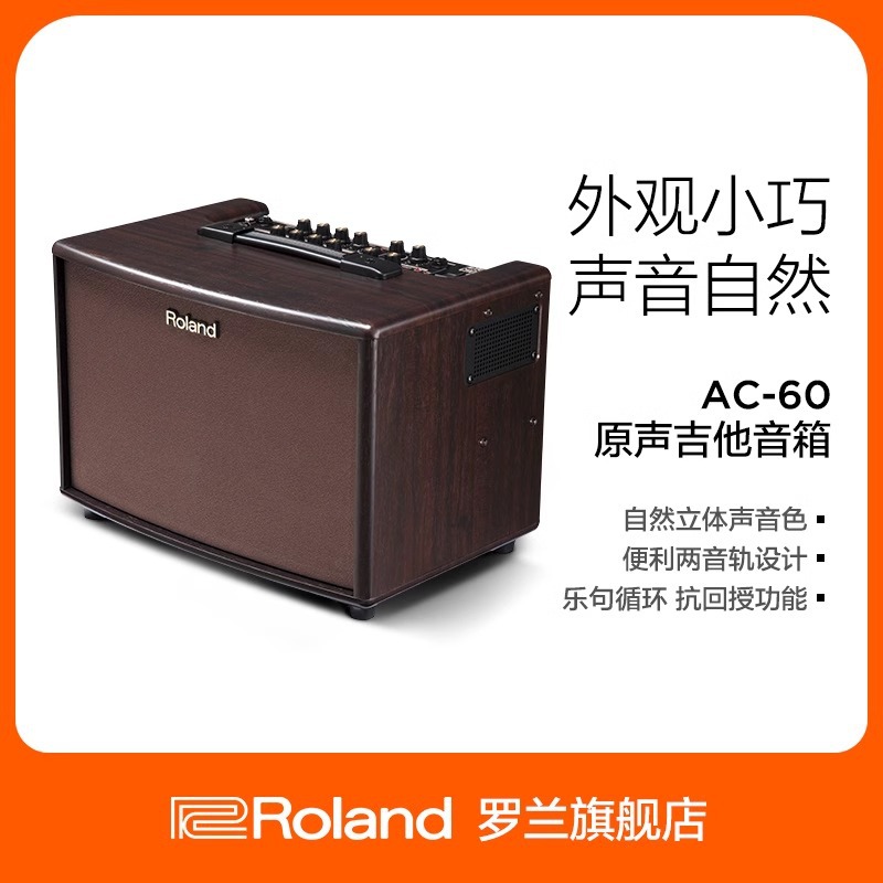 roland罗兰音箱 ac-60 ac60rw电箱琴立体声音响 原声合唱吉他音箱