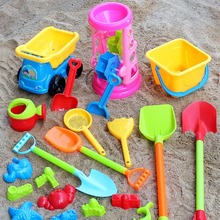 儿童沙滩玩具车套装挖沙铲子和桶宝宝玩沙工具大号小孩男女孩套装