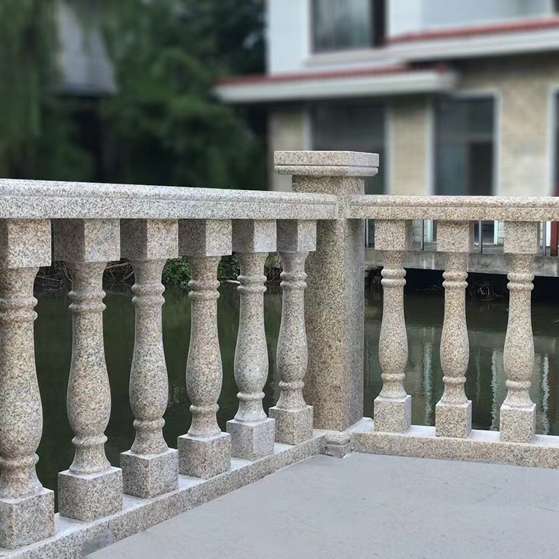 大理石栏杆护栏阳台别墅花岗岩楼梯扶手罗马柱大理石围栏