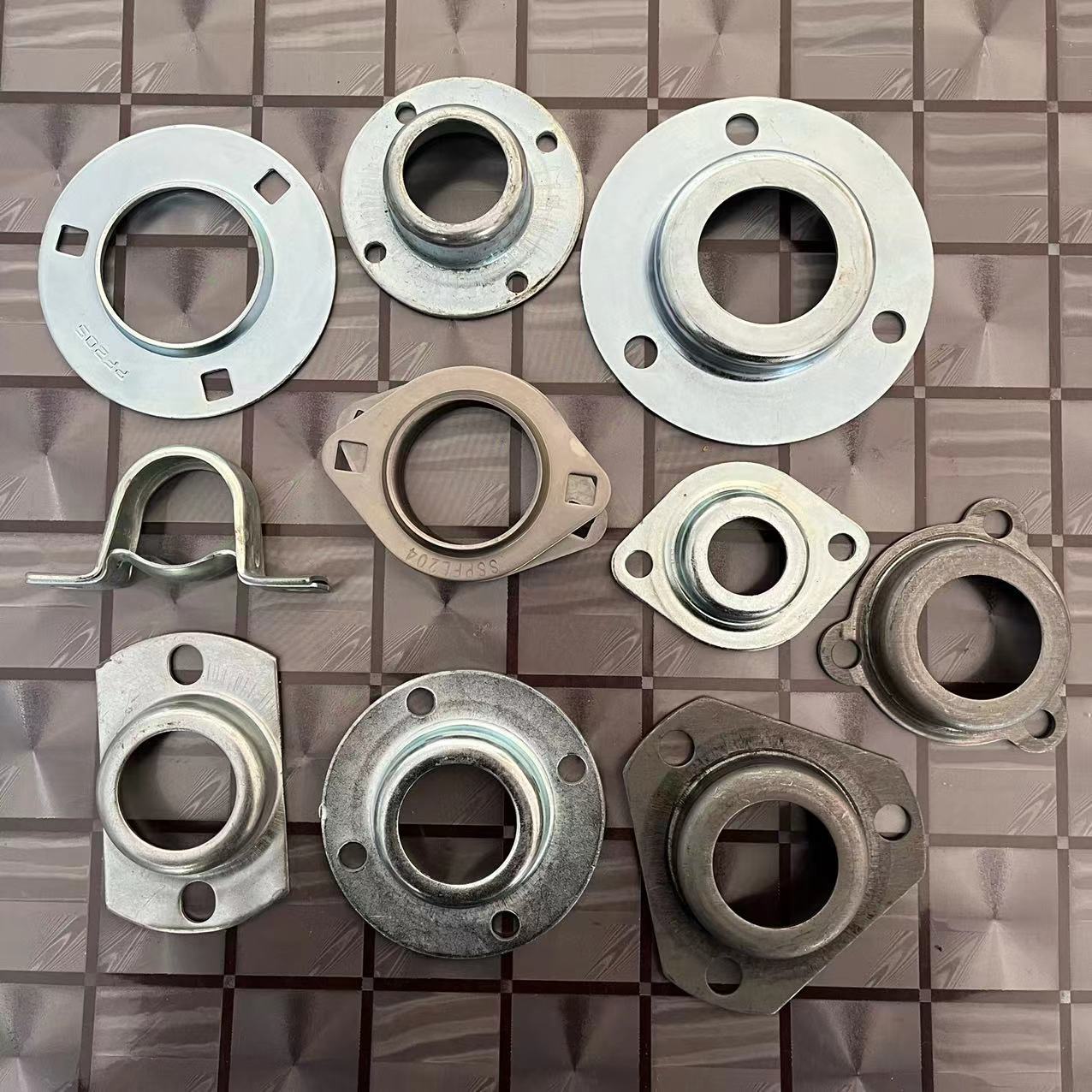 冲压轴承座 批发 pfl pp系列 深沟球轴承底座 不锈钢钢板冲压座