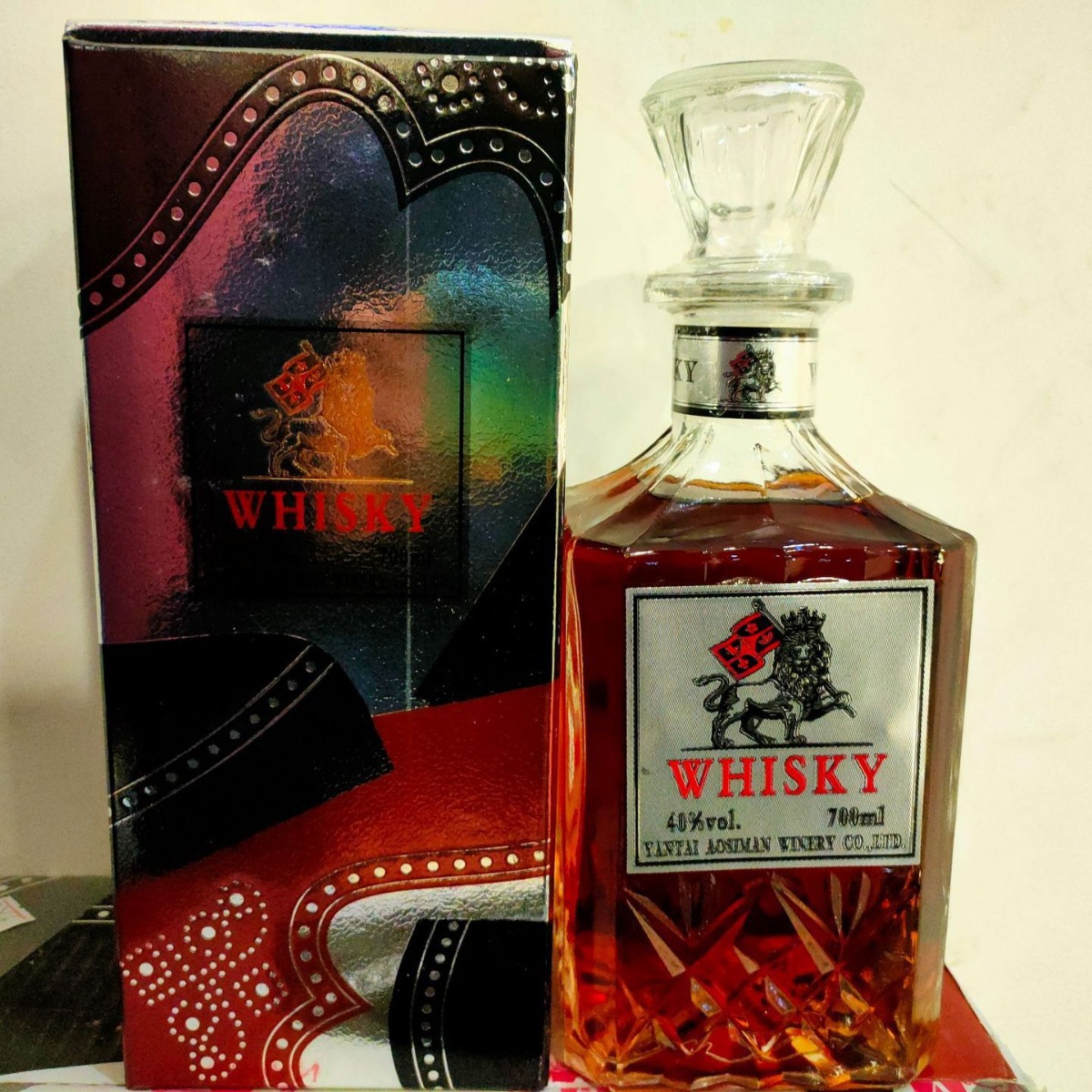 豪爵威士忌酒 700ml*6盒 40度国产洋酒ktv酒吧夜场红酒水整箱批发