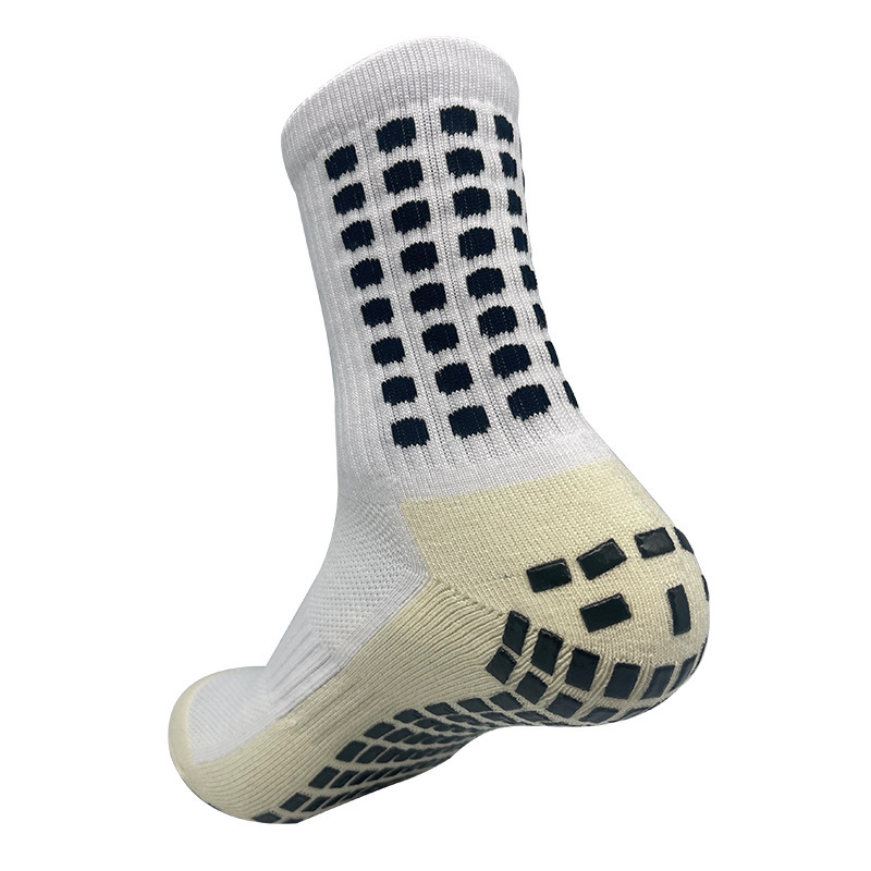 Dispensing Middle Tube Soccer Socks Anti-Skid Shock Absorption Thick Towel Bottom Athletic Socks Sweat-Absorbent Wear-Resistant Training Socks Customizable