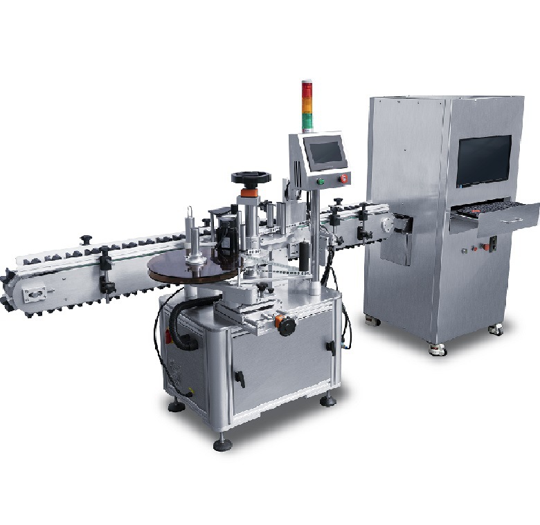 懿东高精度半自动贴标机 卡片袋子瓶盖贴标 多工位魔方旋转贴标机