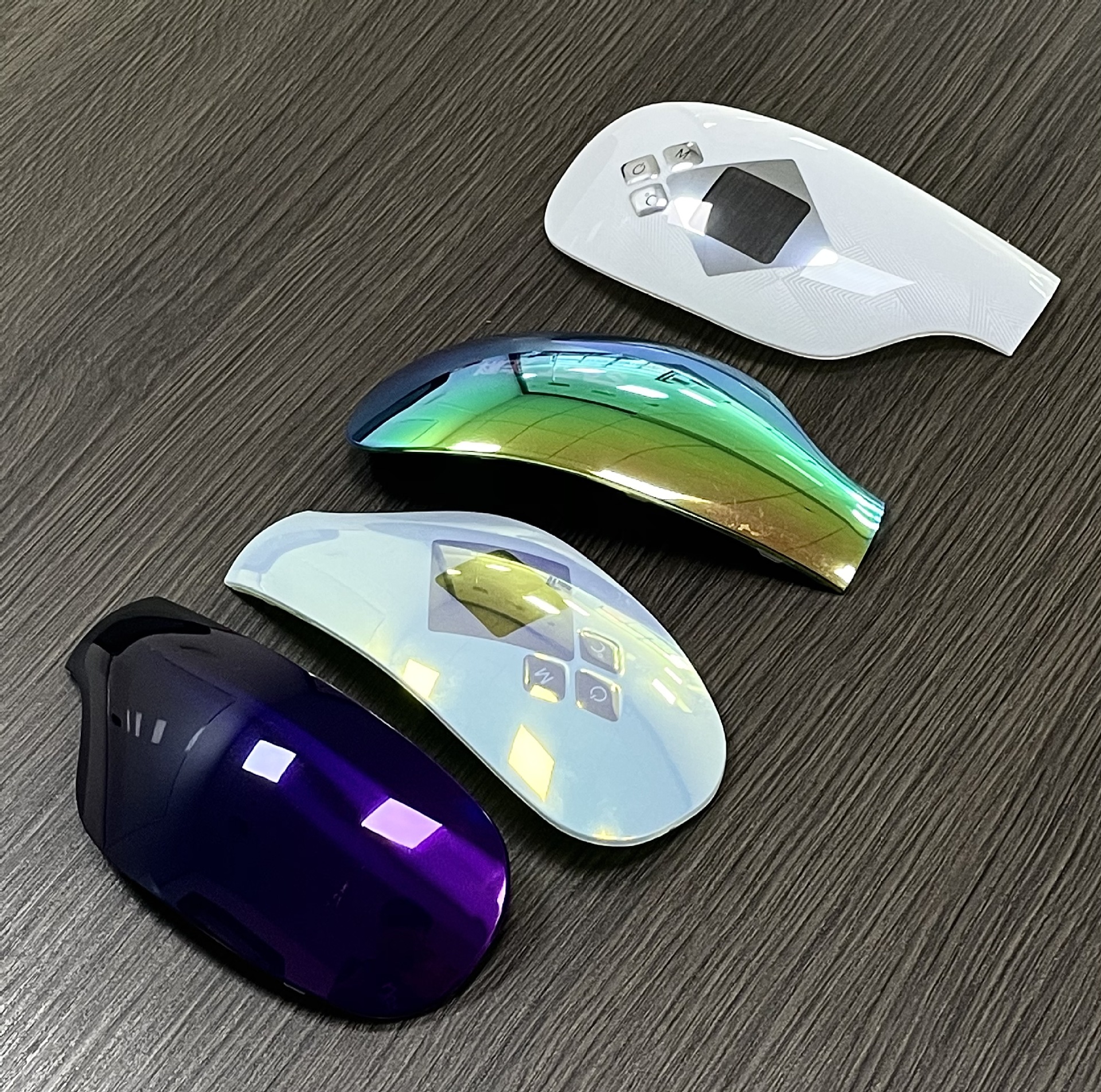 iml工艺定制源头工厂模内注塑imd塑胶面板按摩仪面壳彩印彩镀imt