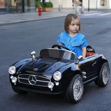 新款儿童电动车四轮遥控汽车玩具车可坐人老爷车男女小孩宝宝童车