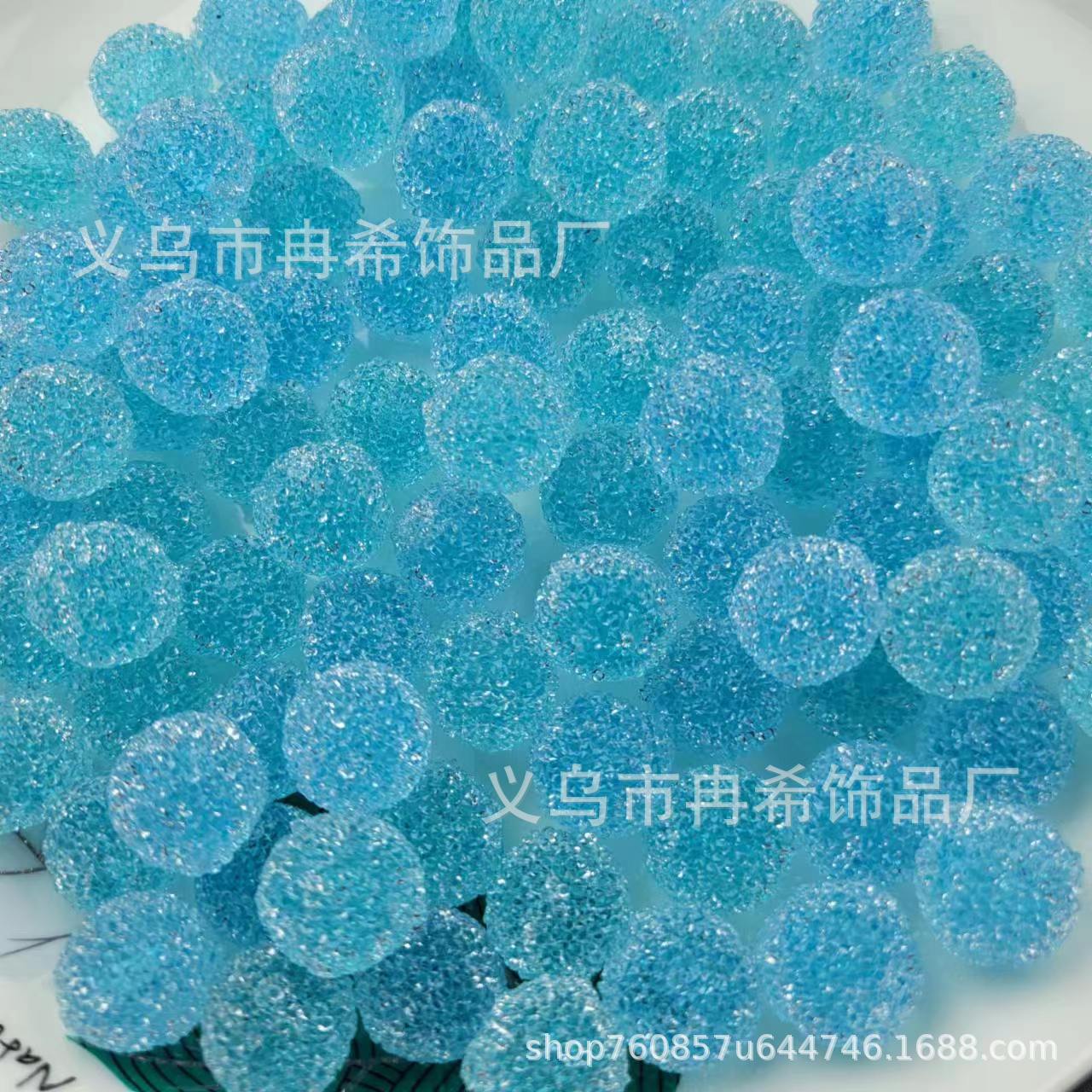 Handmade DIY Granulated Sugar Beads Soft Candy Straight Hole Candy Waxberry Ball Granulated Sugar Peach Heart Ins Korean Same Style