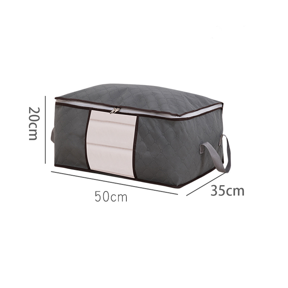 Cross-Border Non-Woven Bag Buggy Bag New Material Quilt Bed with Wardrobe Bottom Quilt Bag Quilt Clothes Case Buggy Bag Wholesale