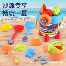 2024新品儿童高端戏水沙滩玩具全套沙滩桶和儿童铲套装厂家批发