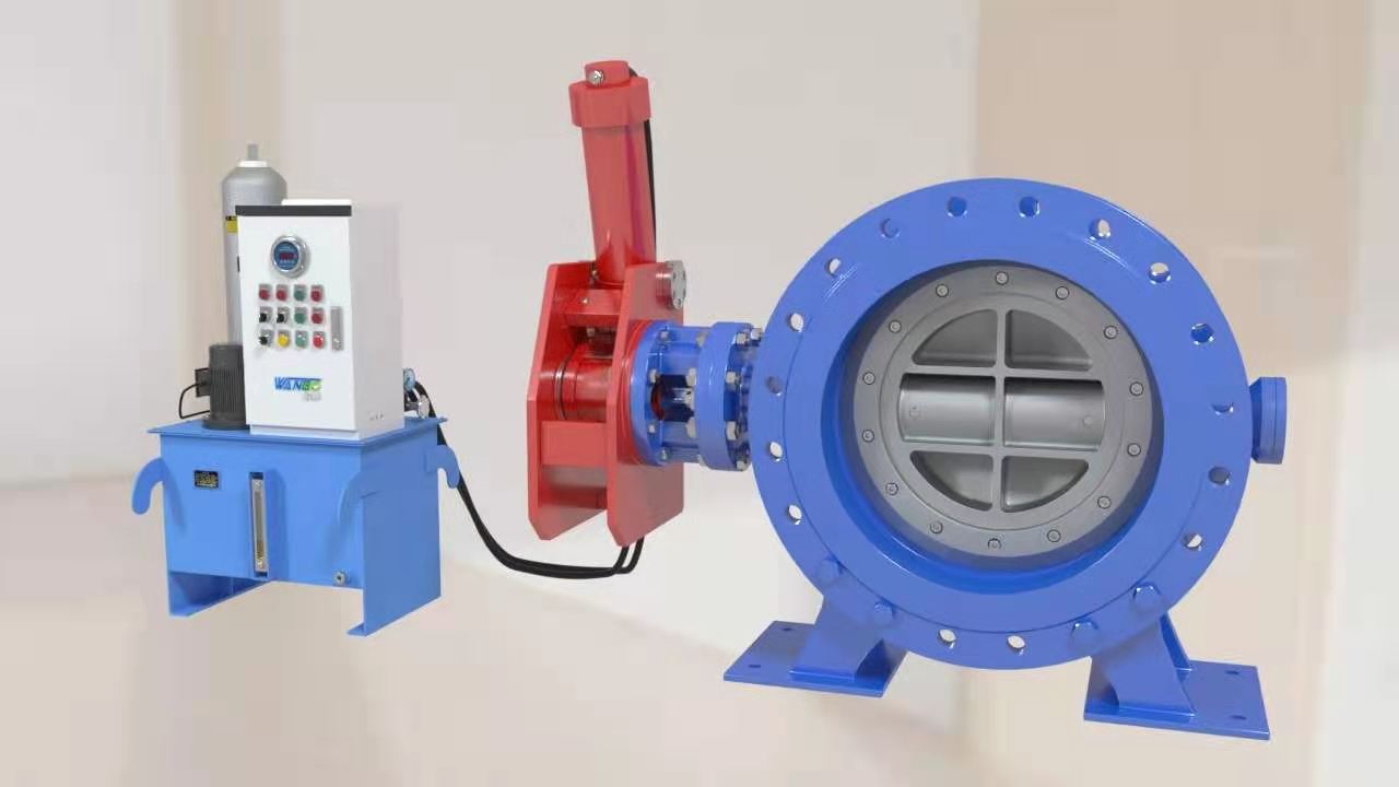 浙江双茂阀门制造d743h蓄能灌式液控制止回蝶阀 重锤式液控蝶阀