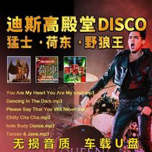 荷东猛士的士高舞曲U盘70/80年代舞厅disco野狼王MP3/4高包邮