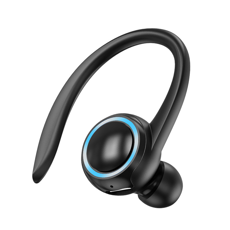 New Private Model T10 Wireless Bluetooth Headset Ear Hanging Mini Sports Waterproof and Noise Reduction 5.2 Business Bluetooth Headset