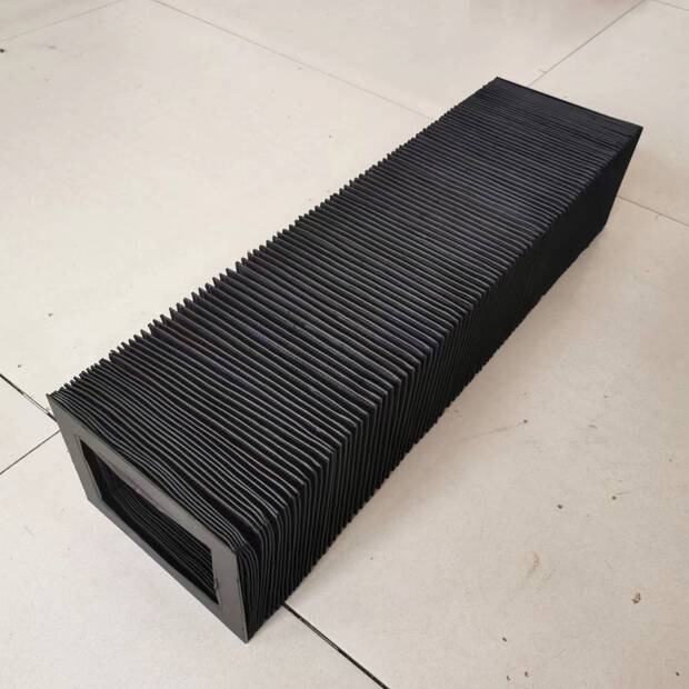 机床导轨风琴式防尘罩激光切割防护帘一字型伸缩式风琴防护罩