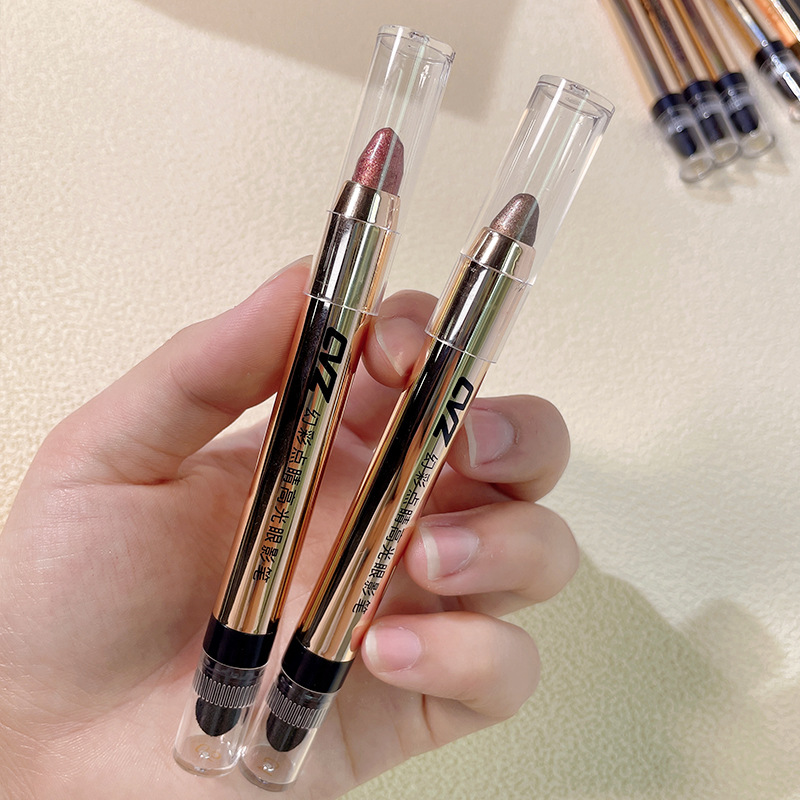 Cvz Magic Color Finishing Highlight Eyeliner Pen Natural All-Match Pearl Fine Twinkling Star Diamond Double Eyes Eye Shadow 6 Colors Optional Wholesale