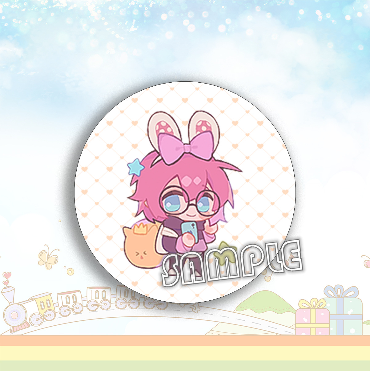 动漫周边徽章凹凸格瑞金雷狮安哥二次元q版胸针学生礼品漫展饰品