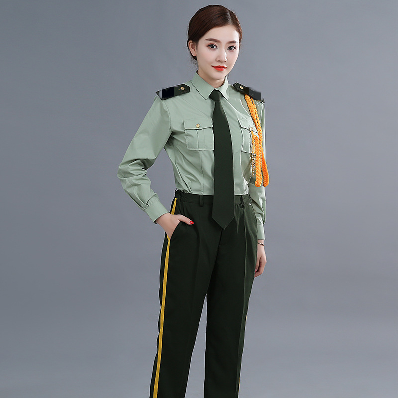 中学升旗仪式服装乐队礼服文工团打鼓制服舞台军鼓乐队演出服套装