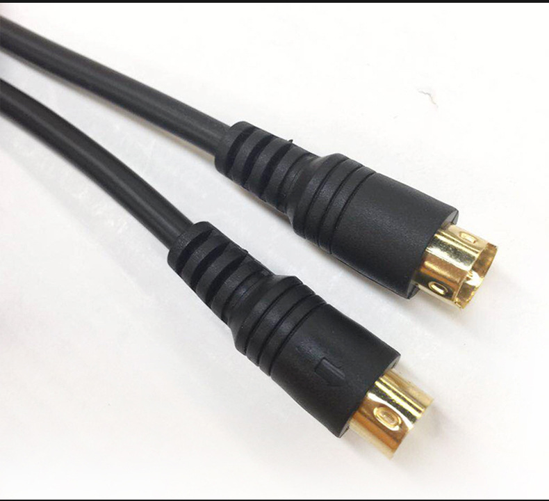 s端子线minidin4ps-video纯铜芯线4pins-video连接线av