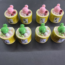 重庆南京成都武汉创意立体夏天美食竹筒冰淇淋磁性树脂冰箱贴