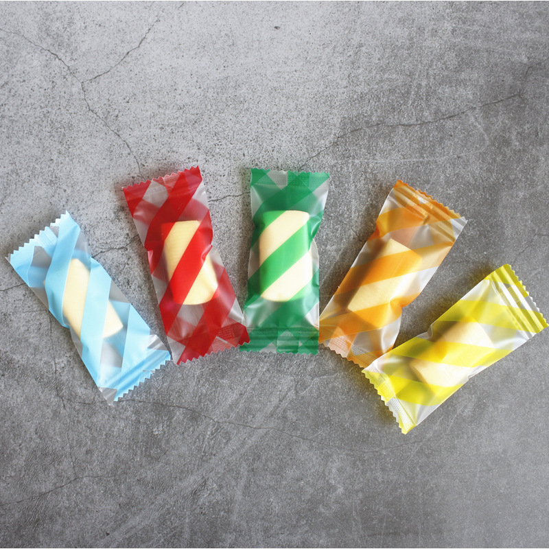 200枚牛轧糖袋子塑料糖果袋牛轧糖纸 包装纸烘焙热封机封口袋包邮