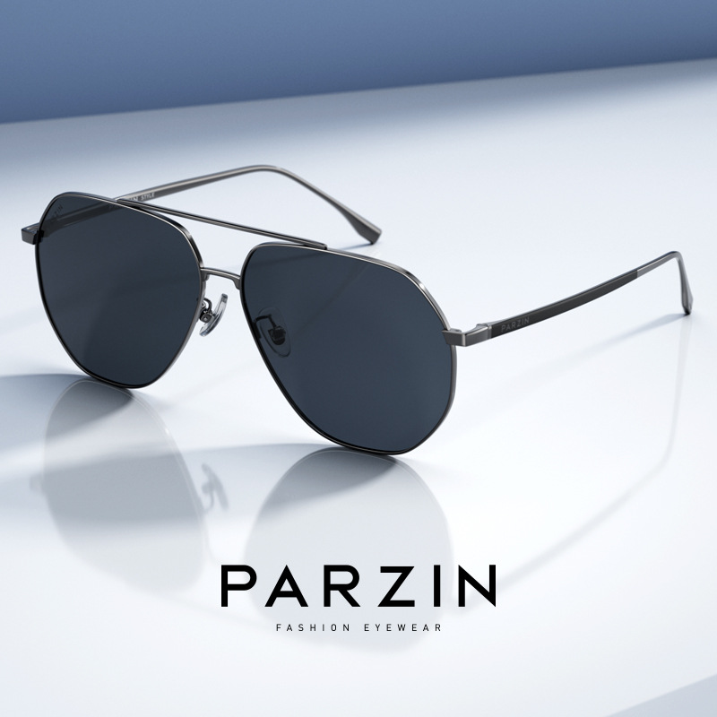 帕森偏光太阳镜男时尚飞行员墨镜司机开车驾驶镜8360-阿里巴巴