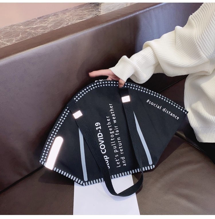 2020秋冬新款创意设计口罩造型手提包外贸跨境欧美个性单肩包