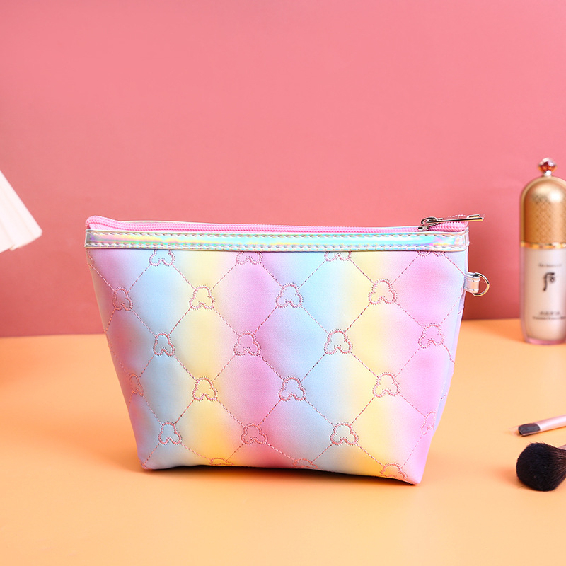 New Pillow Bag Cosmetic Bag Women's PVC Cosmetic Bag Cosmetic Bag Internet Celebrity Travel Cosmetics Wash Bag Buggy Bag Mother and Child Bag