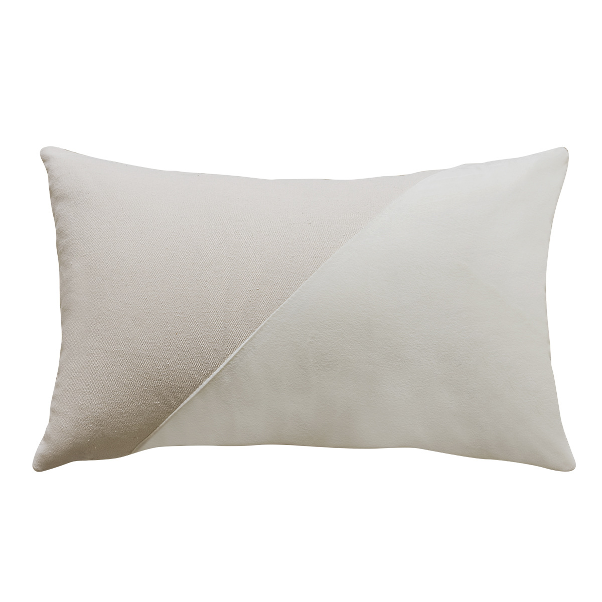 Light French Beige Sofa Pillow Cases Nordic Instagram Style Modern Minimalist Designer Cushion Bed Waist Pillow