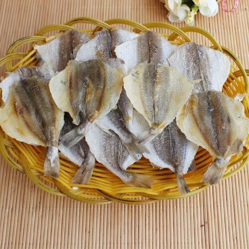 多味鱼干微甜500g烤鱼片烧烤店专用白黄花鱼片金黄线g